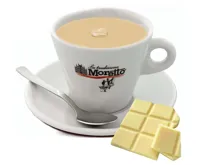 Horká čokoláda Moretto - Bílá 25g