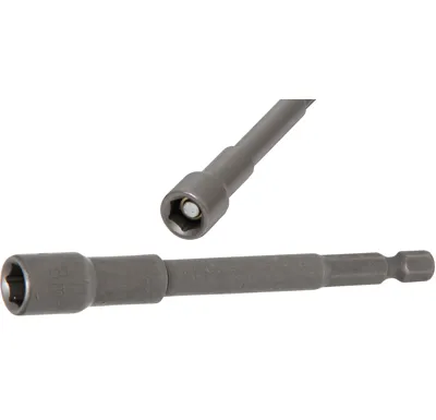 BGS Hlavice nástrčná, velmi dlouhá, pro vrtačky, pohon vnější šestihran 6,3 mm,(1/4")Drive,8mm