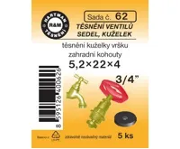 Hartman Sada č.  62: sada k vršku KE 294T - 3/4" - 5.2x22x4 - 5x4414 Hartman Sada č.  62: sada k vršku KE 294T - 3/4" - 5.2x22x4 - 5x4414