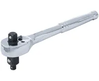 BGS Přepínací ráčna, Masivní ocel, jemné ozubení, 3 v 1, 1/4", 3/8", 1/2" - BGS 71015 BGS Přepínací ráčna, Masivní ocel, jemné ozubení, 3 v 1, 1/4", 3/8", 1/2" - BGS 71015