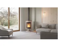 HS Flamingo Krbová kamna MASTERFLAMME ® Medie II, krémová (34)