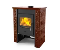 HS Flamingo Kachlová kamna FLAMINGO ® BALI, kachle hnědá HS Flamingo Kachlová kamna FLAMINGO ® BALI, kachle hnědá