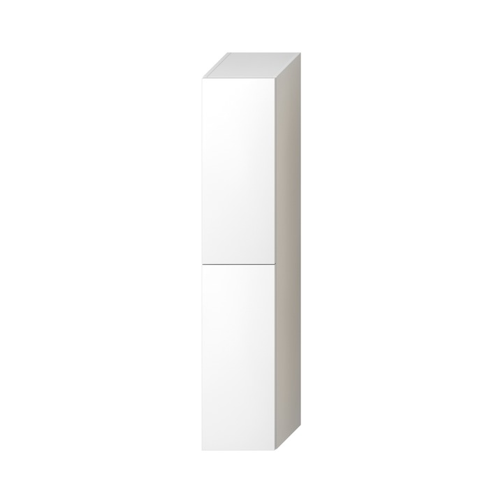 JIKA MIO-N Vysoká skříňka, 1 dveře levé/pravé, 5 polic (1 pevná, 4 skleněné), Jasan