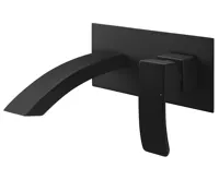 SAPHO GINKO podomítková umyvadlová baterie, černá mat (4)