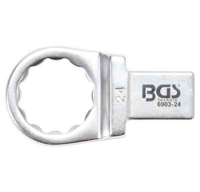 BGS Nástrčný očkový klíč, 24 mm
