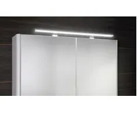 SAPHO LUCIE galerka s LED osvětlením, 106x70x17cm, bílá (6)