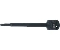 BGS Hlavice zástrčná, tvrzená, délka 150 mm, 12,5 mm (1/2"), vnitřní šestihran 5 mm - BGS 5490 BGS Hlavice zástrčná, tvrzená, délka 150 mm, 12,5 mm (1/2"), vnitřní šestihran 5 mm - BGS 5490