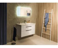 SAPHO CITY keramické umyvadlo hranaté 100x45cm, bílá (4)