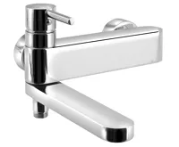 SAPHO RHAPSODY nástěnná vanová baterie, otočné ramínko, chrom SAPHO RHAPSODY nástěnná vanová baterie, otočné ramínko, chrom