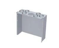 ROMOTOP Konvekční opláštění pro rohovou krbovou vložku HEAT 3g L 88.50.01