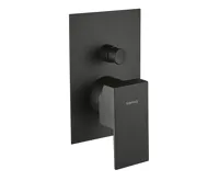 SAPHO SPECTRE podomítková sprchová baterie, 2 výstupy, černá mat SAPHO SPECTRE podomítková sprchová baterie, 2 výstupy, černá mat