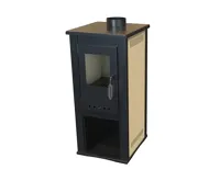 BELLA THALIA, krbová kamna OKTA M ECO, teplovzdušná 3,9 kW, béžová BELLA THALIA, krbová kamna OKTA M ECO, teplovzdušná 3,9 kW, béžová