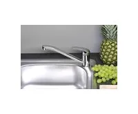 AQUALINE AQUALINE 35 stojánková dřezová baterie, chrom (1)