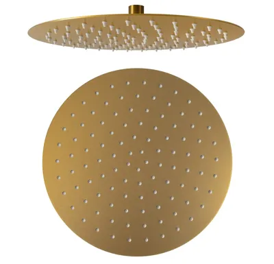 SAPHO SLIM hlavová sprcha, průměr 300mm, zlato mat