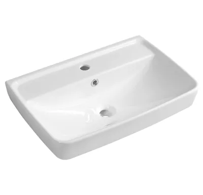 CERASTYLE DURU keramické umyvadlo 60x40cm, bílá