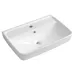 AQUALINE DURU keramické umyvadlo 60x40cm, bílá