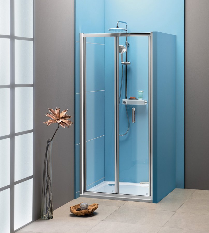 POLYSAN EASY LINE sprchové dveře skládací 1000mm, čiré sklo