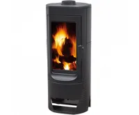PLAMEN PLAMEN Litinová krbová kamna NERA - černá