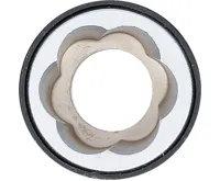 BGS Nástrčná hlavice se spirálovým profilem / šroubovák ,  pohon vnější šestihran 17 mm ,  17 (1)