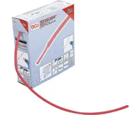 BGS Teplem smrštitelná trubička v krabici, červená, O 5 mm, 6 m