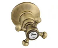 SAPHO ANTEA podomítková sprchová baterie, 2 výstupy, bronz (3)