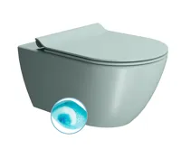 GSI PURA závěsná WC mísa, Swirlflush, 36x55cm, ghiaccio dual-mat GSI PURA závěsná WC mísa, Swirlflush, 36x55cm, ghiaccio dual-mat