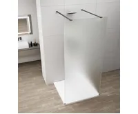 POLYSAN ESCA BLACK MATT jednodílná sprchová zástěna do prostoru, matné sklo, 1500 mm POLYSAN ESCA BLACK MATT jednodílná sprchová zástěna do prostoru, matné sklo, 1500 mm