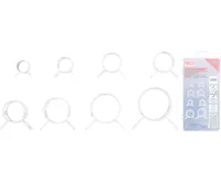 BGS Spony hadicové z pružinové pásové oceli, 80dílná