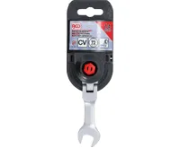 BGS Ráčnový očkoplochý klíč, krátký, kloubový, 14 mm (1)