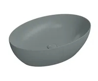 GSI PURA keramické umyvadlo na desku, 60x42cm, agave mat