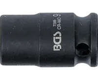 BGS Silová nástrčná hlavice, šestihranná,  6,3 mm (1/4"),  9 mm (2)