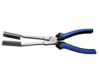 BGS Kleště na konektory zapalovacích svíček, 200 mm, 25° zahnutá