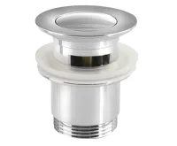 SAPHO Umyvadlová výpust 5/4“, click-clack, malá zátka, 30-45mm, chrom SAPHO Umyvadlová výpust 5/4“, click-clack, malá zátka, 30-45mm, chrom