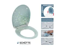 Schütte WC sedátko FLOWER IN THE WIND| Duroplast, Soft Close (6)