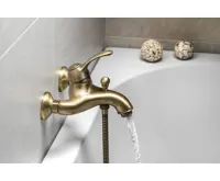 SAPHO KIRKÉ nástěnná vanová baterie, bronz (4)