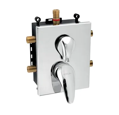 NOVASERVIS Podomítková baterie s boxem 3 vývody - BOX55052RX,0