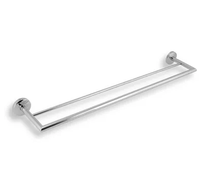 NOVASERVIS Dvojitý držák ručníků 650 mm Metalia 11 chrom - 0125,0