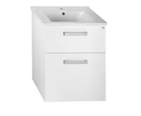 AQUALINE ZUNO 65 keramické umyvadlo nábytkové 65x45cm, bílá (4)