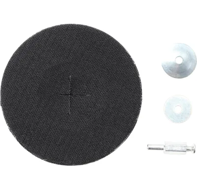 BGS Unašeč na vrtačku gumový pr. 125 mm, dřík 6 mm
