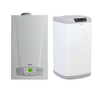 Baxi Duo-tec Compact+ 1.24 + zásobník Baxi 100l Sestava kotlová