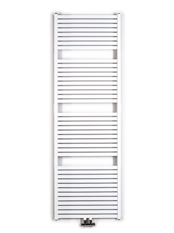 Koupelnový radiátor thermal kh-sp 600/1850 středové připojení, bílá