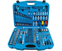 BGS Gola sada &quot;GEAR LOCK&quot; ,6,3mm (1/4&quot;), 10mm (3/8&quot;), 10mm (1/2&quot;), 218 dílů