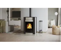 HS Flamingo Krbová kamna AQUAFLAM VARIO ® KALMAR 11/5kW krémová (10)