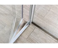 AQUALINE AMICO sprchové dveře výklopné 740-820x1850mm, čiré sklo (10)