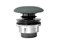 GSI GSI umyvadlová výpust 5/4“, click-clack, keramická zátka, 5-65mm, agave mat