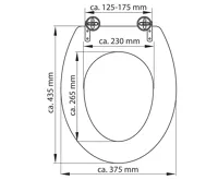 Schütte WC sedátko BALANCE | MDF (9)