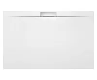 POLYSAN KAZUKO sprchová vanička z litého mramoru, obdélník 140x90cm, bílá