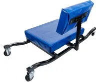 BGS Pojízdné dílenské sedátko, extra ploché (1)