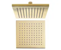 SAPHO Hlavová sprcha, 195x195mm, zlato SAPHO Hlavová sprcha, 195x195mm, zlato