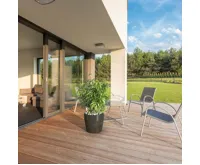 Granisil granitový květináč MONTI 35 cm Šedý (9)